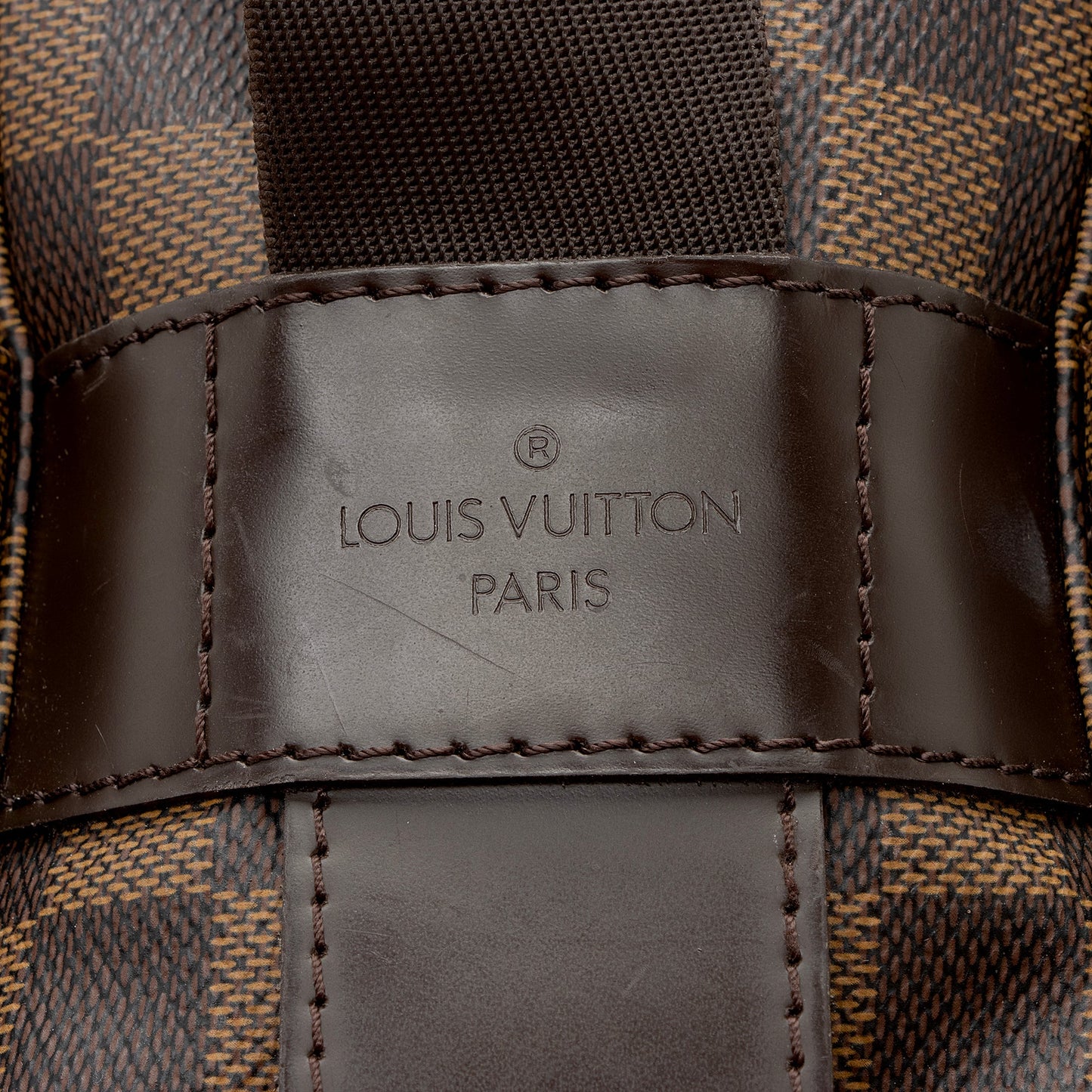 Louis Vuitton Damier Ebene Naviglio Messenger Bag (SHF-22595)