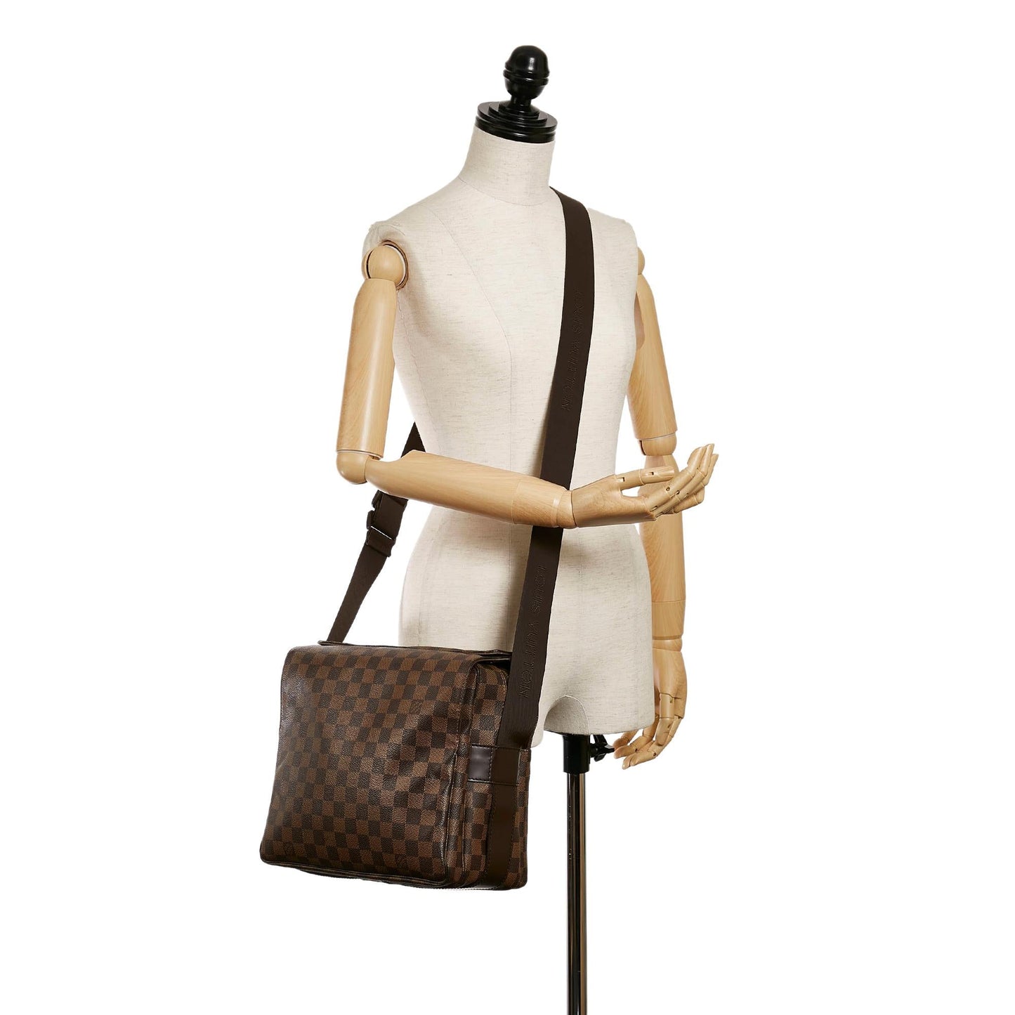 Louis Vuitton Damier Ebene Naviglio (SHG-30409)