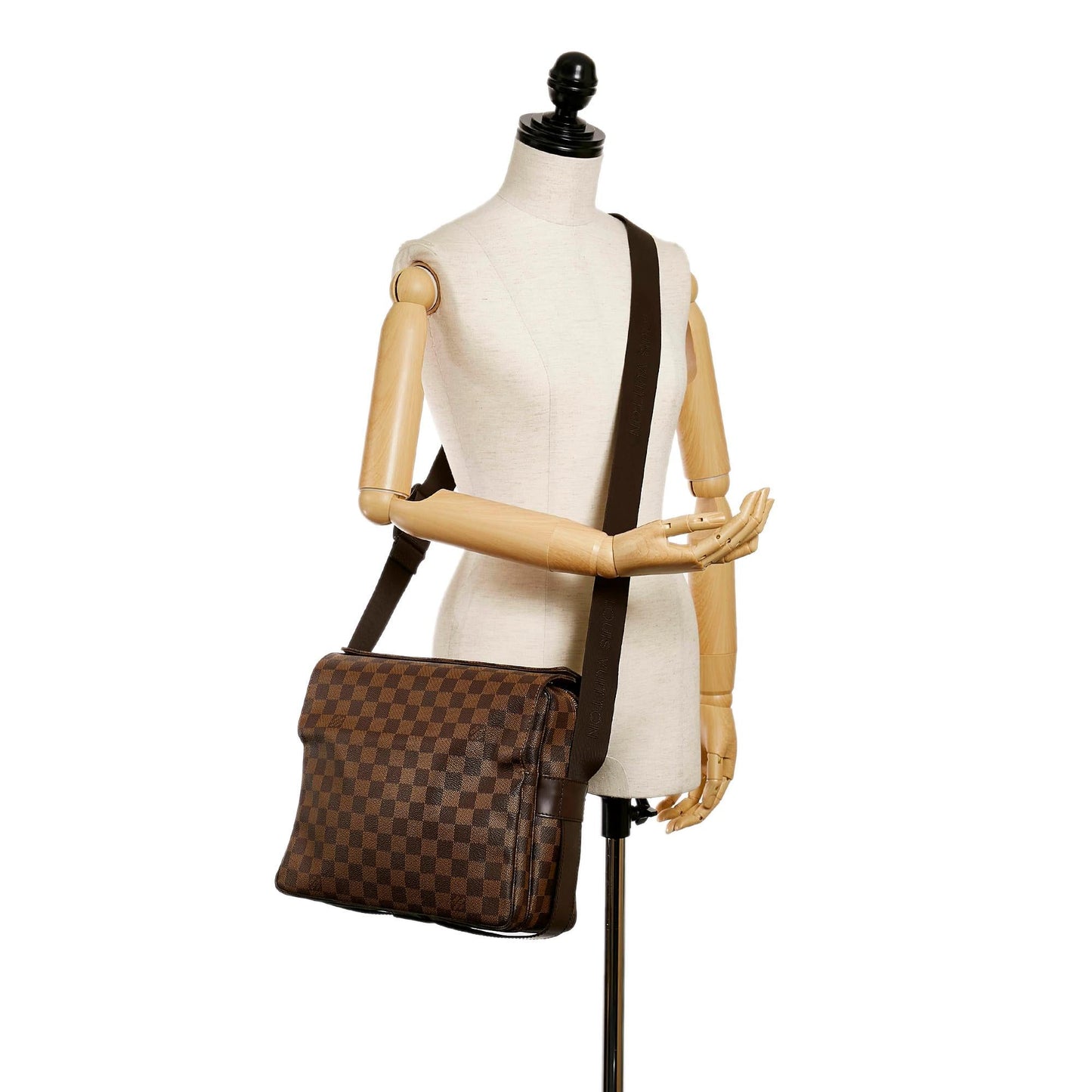 Louis Vuitton Damier Ebene Naviglio (SHG-30533)