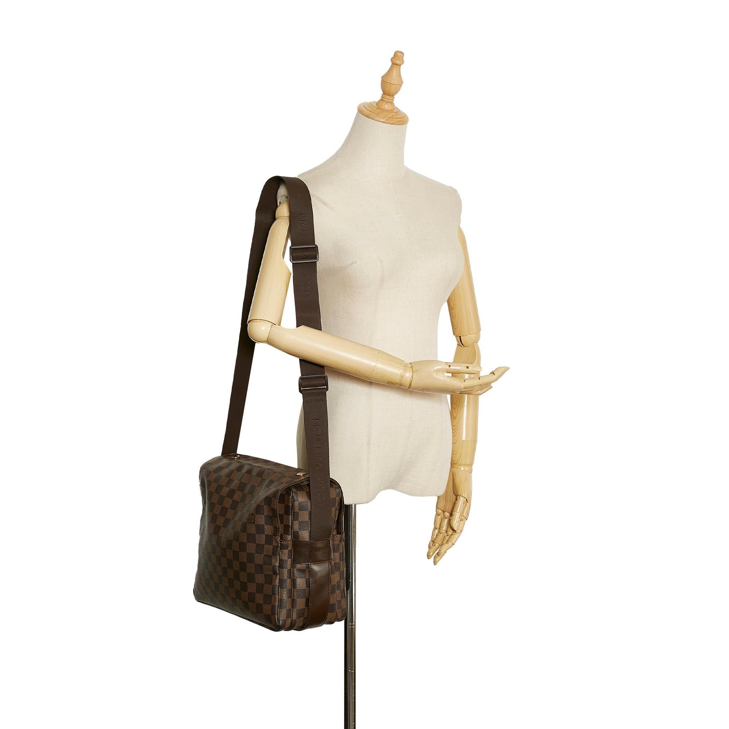 Louis Vuitton Damier Ebene Naviglio (SHG-DKAK2W)