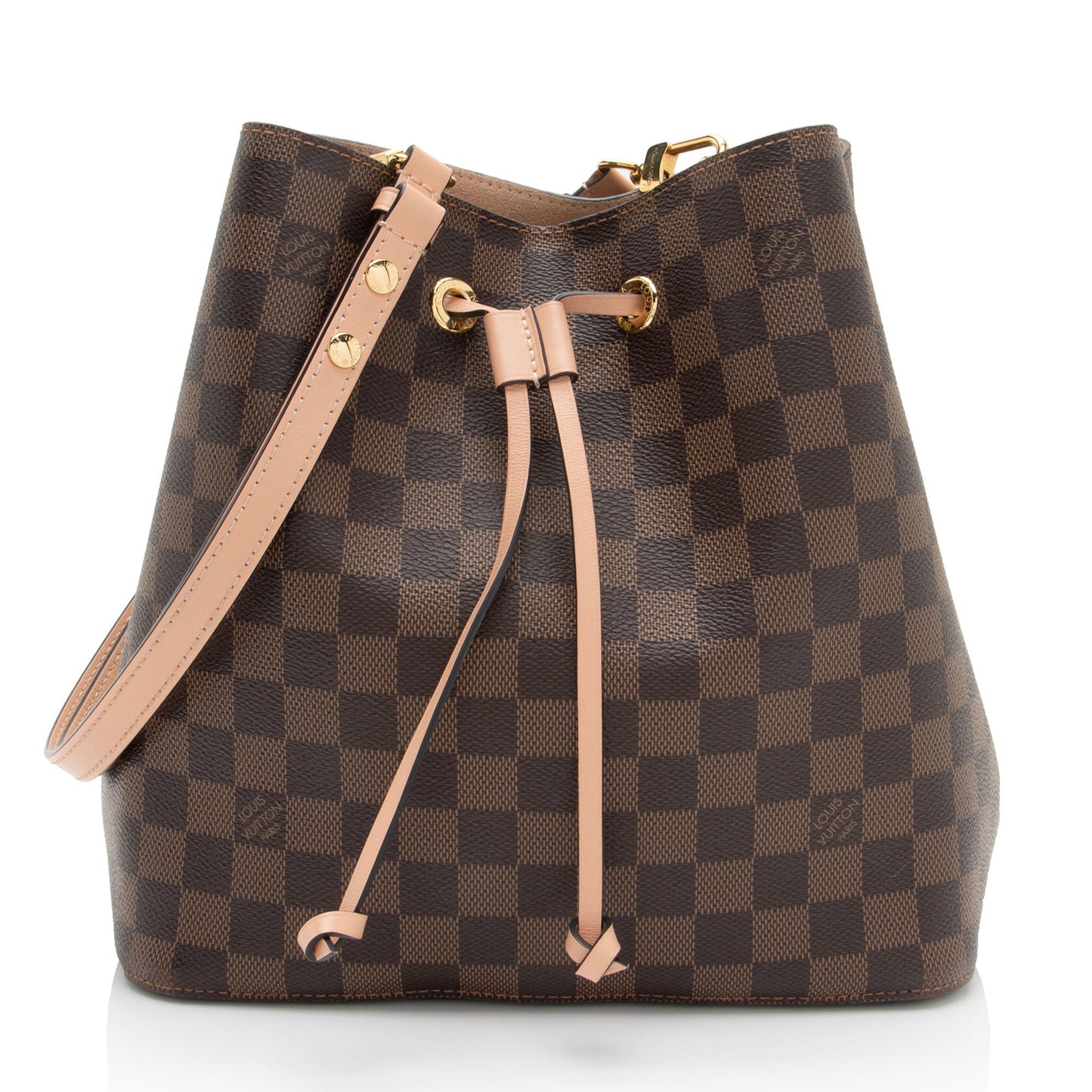 Louis Vuitton Damier Ebene Neonoe Shoulder Bag (SHF-IktZOi)