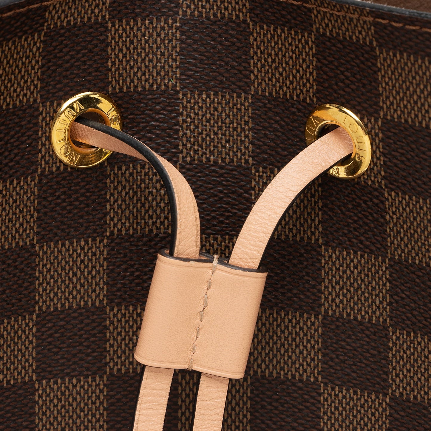 Louis Vuitton Damier Ebene Neonoe Shoulder Bag (SHF-CfJi5D)