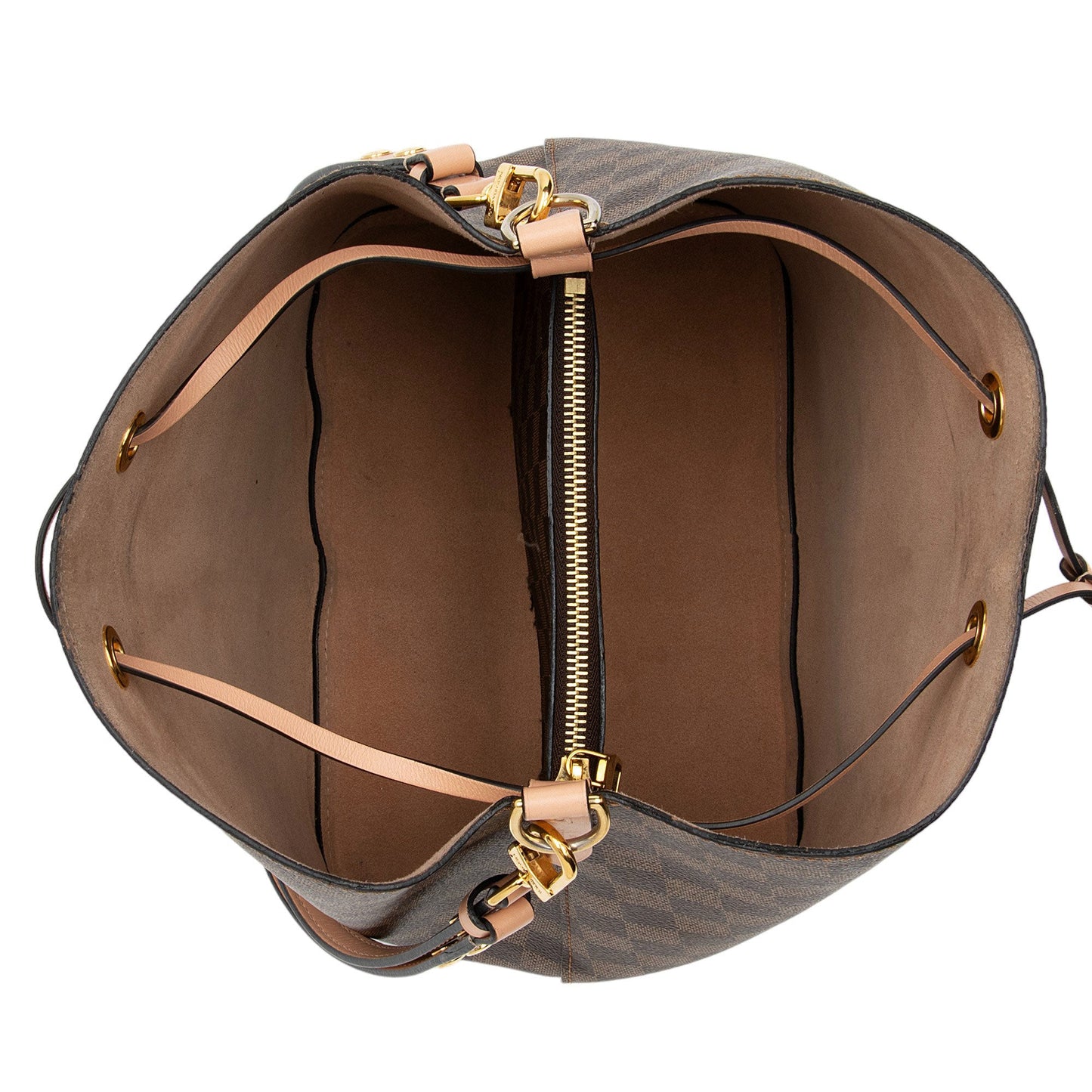Louis Vuitton Damier Ebene Neonoe Shoulder Bag (SHF-CfJi5D)
