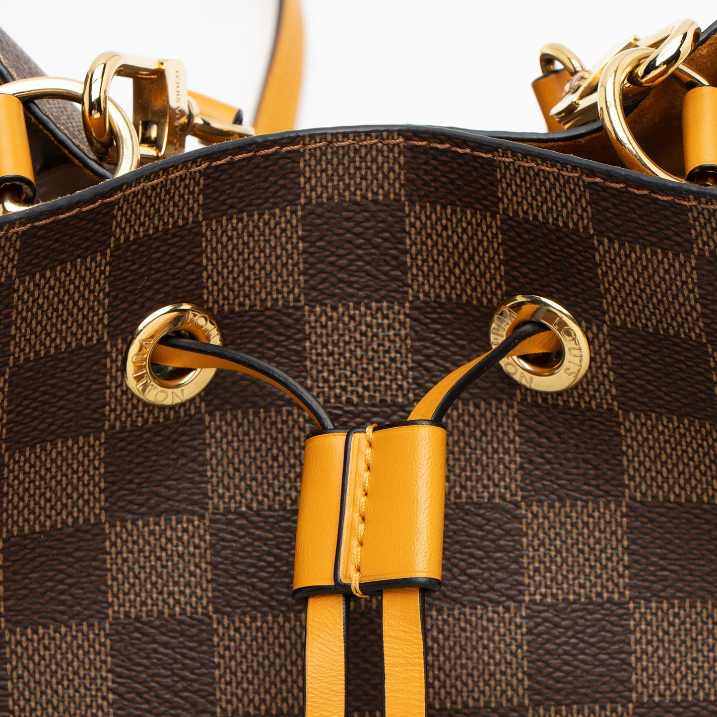 Louis Vuitton Damier Ebene Neonoe Shoulder Bag (SHF-hD5W6u)