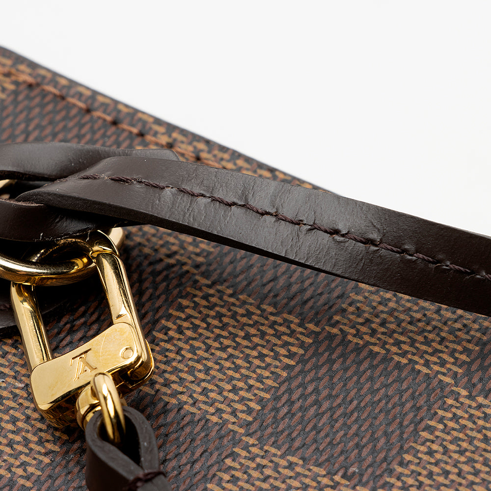Louis Vuitton Damier Ebene Neverfull GM Pochette (SHF-21422)