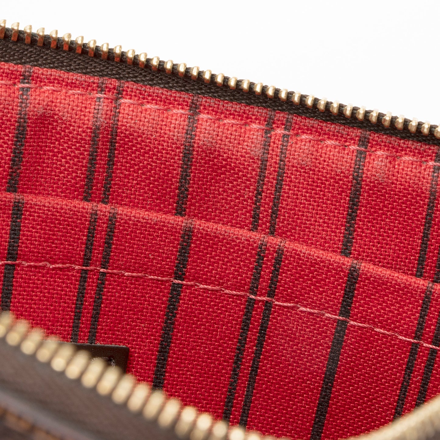 Louis Vuitton Damier Ebene Neverfull GM Pochette (SHF-22210)