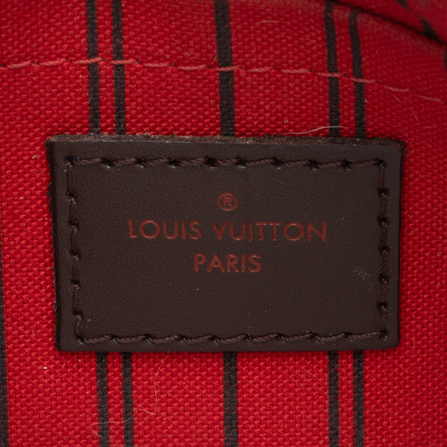 Louis Vuitton Damier Ebene Neverfull GM Pochette (SHF-wjgm6c)