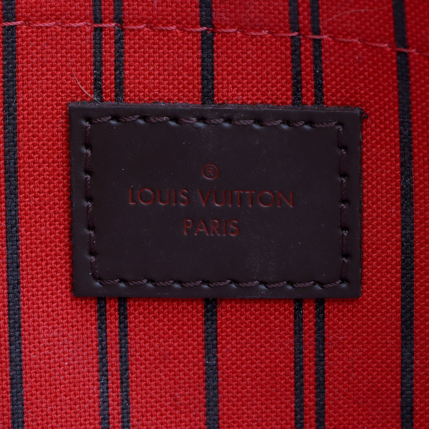 Louis Vuitton Damier Ebene Neverfull GM Pochette (SHF-IGQ1I3)