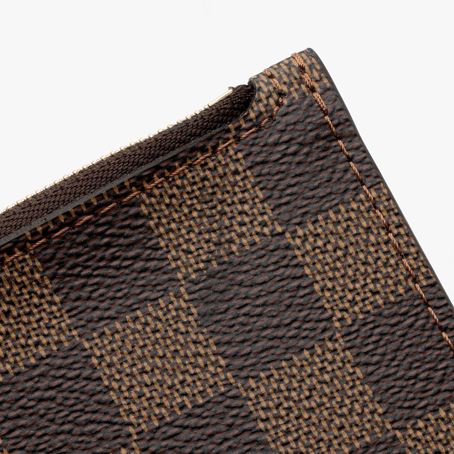 Louis Vuitton Damier Ebene Neverfull GM Pochette (SHF-BahZMt)