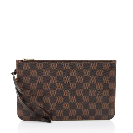 Louis Vuitton Damier Ebene Neverfull GM Pochette (SHF-ncuU1V)
