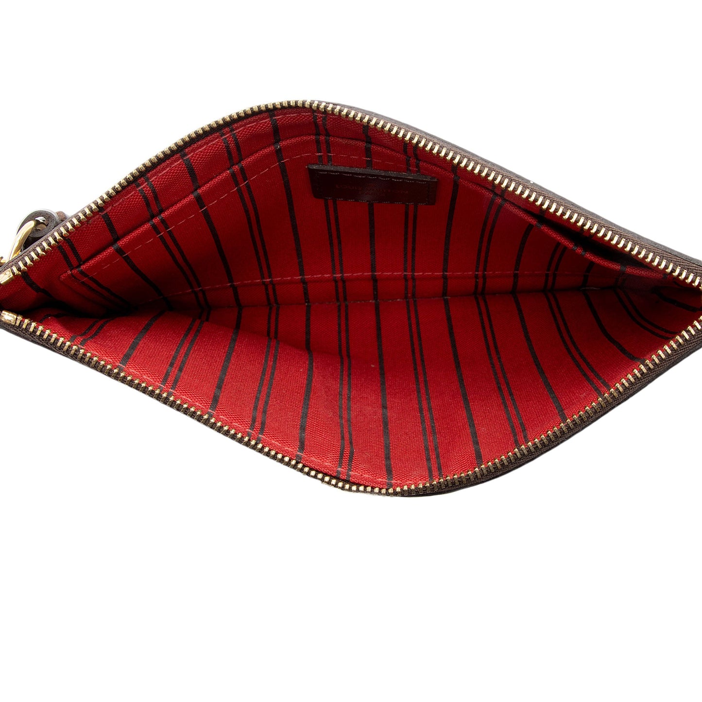 Louis Vuitton Damier Ebene Neverfull GM Pochette (SHF-0861pJ)