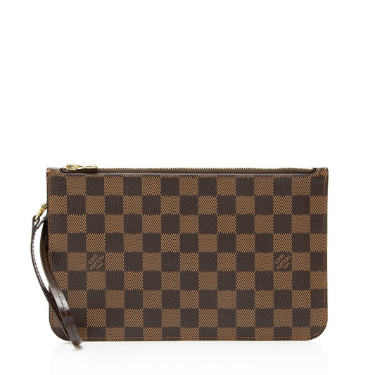 Louis Vuitton Damier Ebene Neverfull GM Pochette