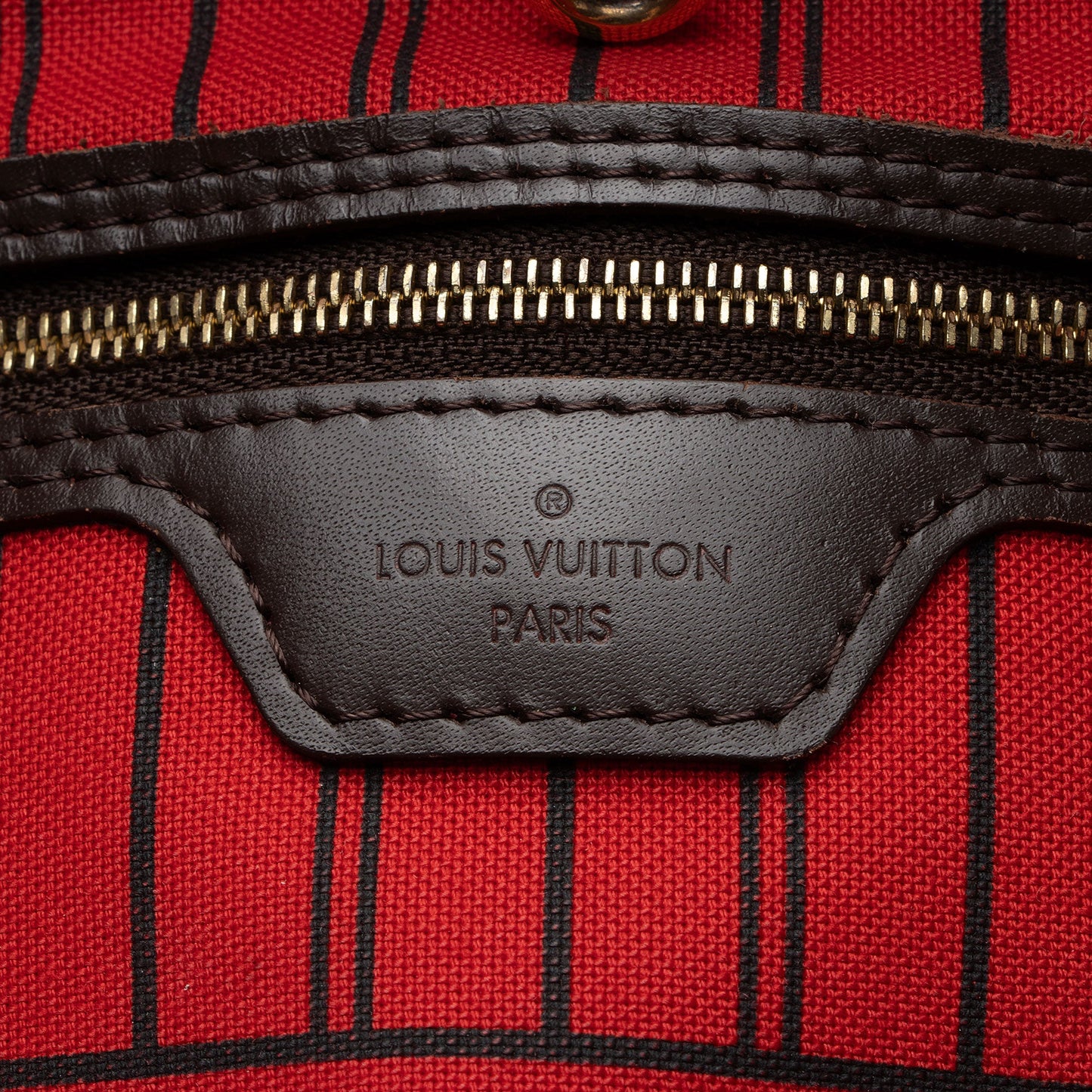 Louis Vuitton Damier Ebene Neverfull GM Tote (SHF-Vxt89r)