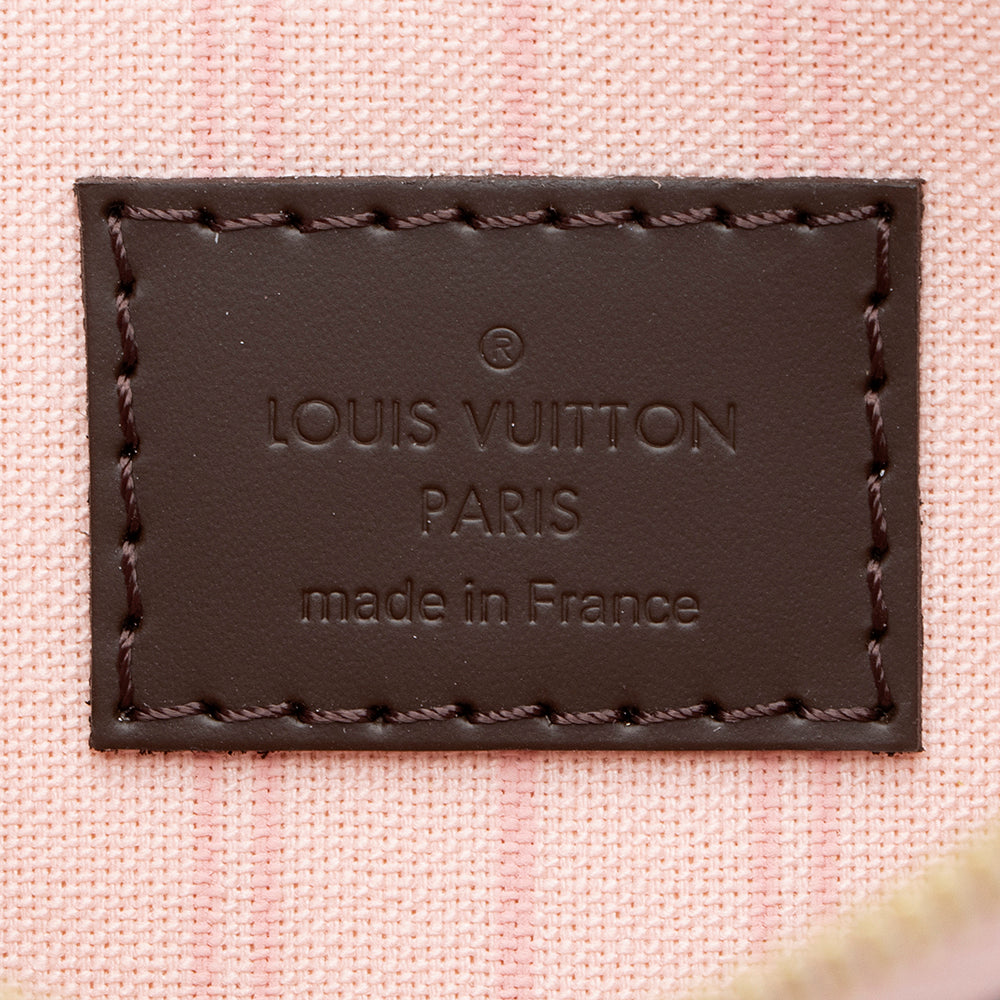 Louis Vuitton Damier Ebene Neverfull MM Pochette (SHF-19803)