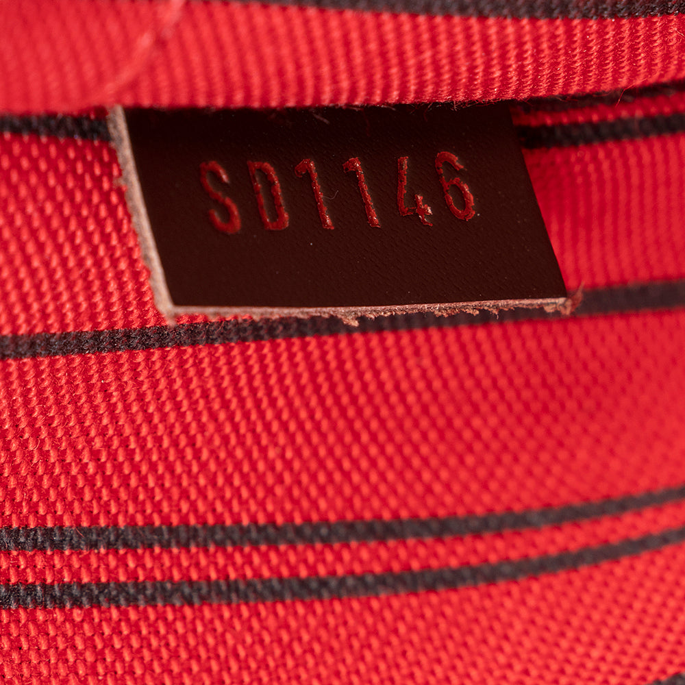 Louis Vuitton Damier Ebene Neverfull MM Pochette (SHF-20138)