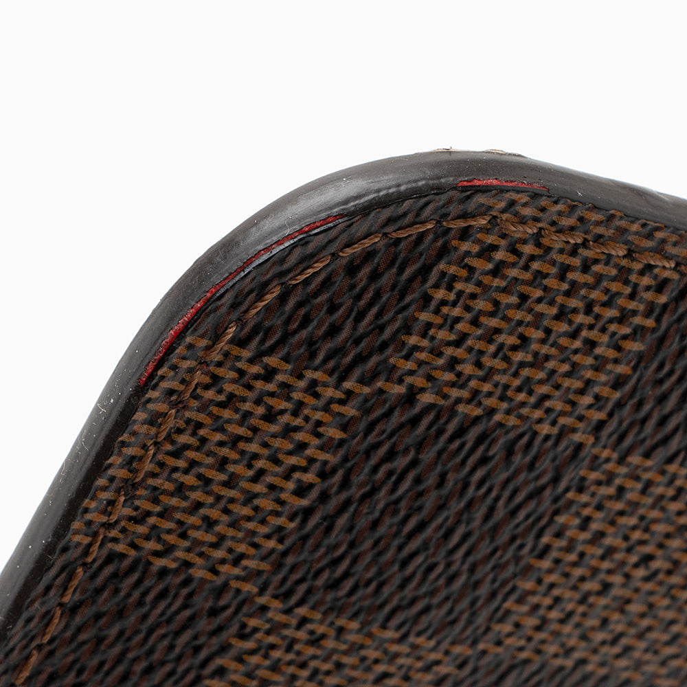 Louis Vuitton Damier Ebene Neverfull MM Pochette (SHF-22053)