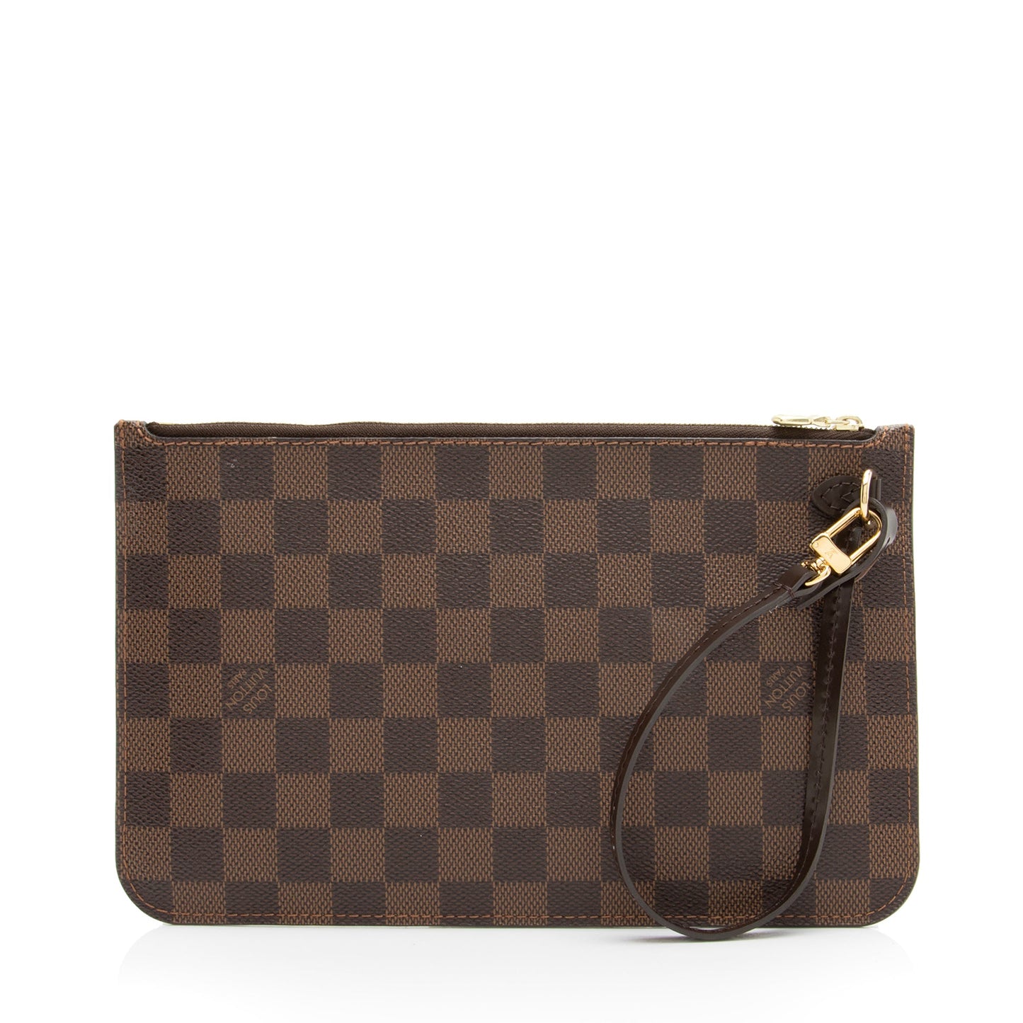 Louis Vuitton Damier Ebene Neverfull MM Pochette (SHF-23456)