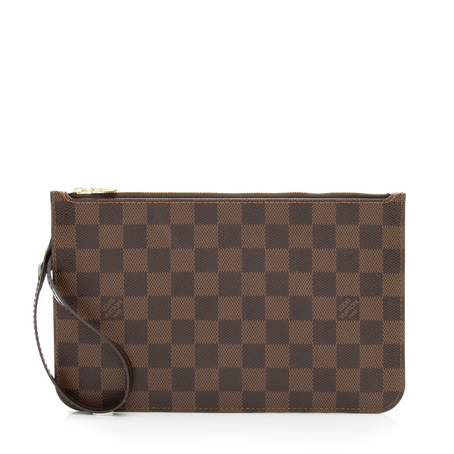 Louis Vuitton Damier Ebene Neverfull MM Pochette (SHF-23456)