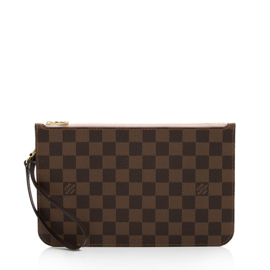 Louis Vuitton Damier Ebene Neverfull MM Pochette (SHF-j6qZMQ)