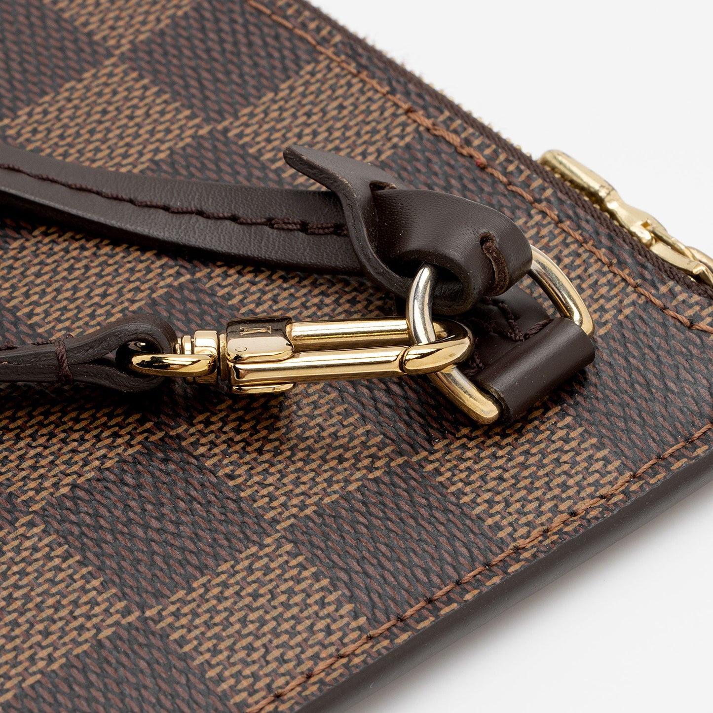 Louis Vuitton Damier Ebene Neverfull MM Pochette (SHF-kT5K5W)