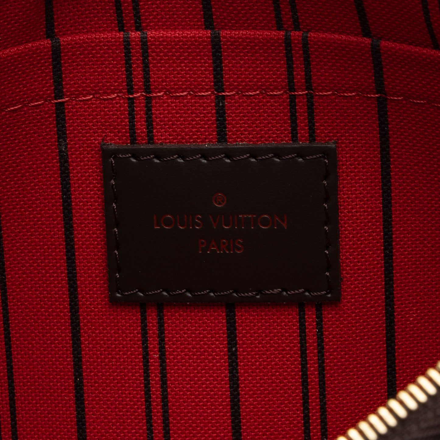 Louis Vuitton Damier Ebene Neverfull MM Pochette (SHF-oIYfs0)