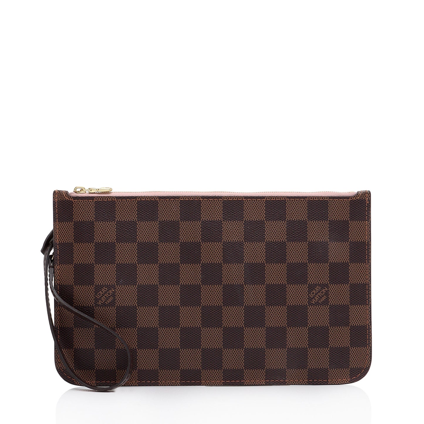 Louis Vuitton Damier Ebene Neverfull MM Pochette (SHF-OvClNn)