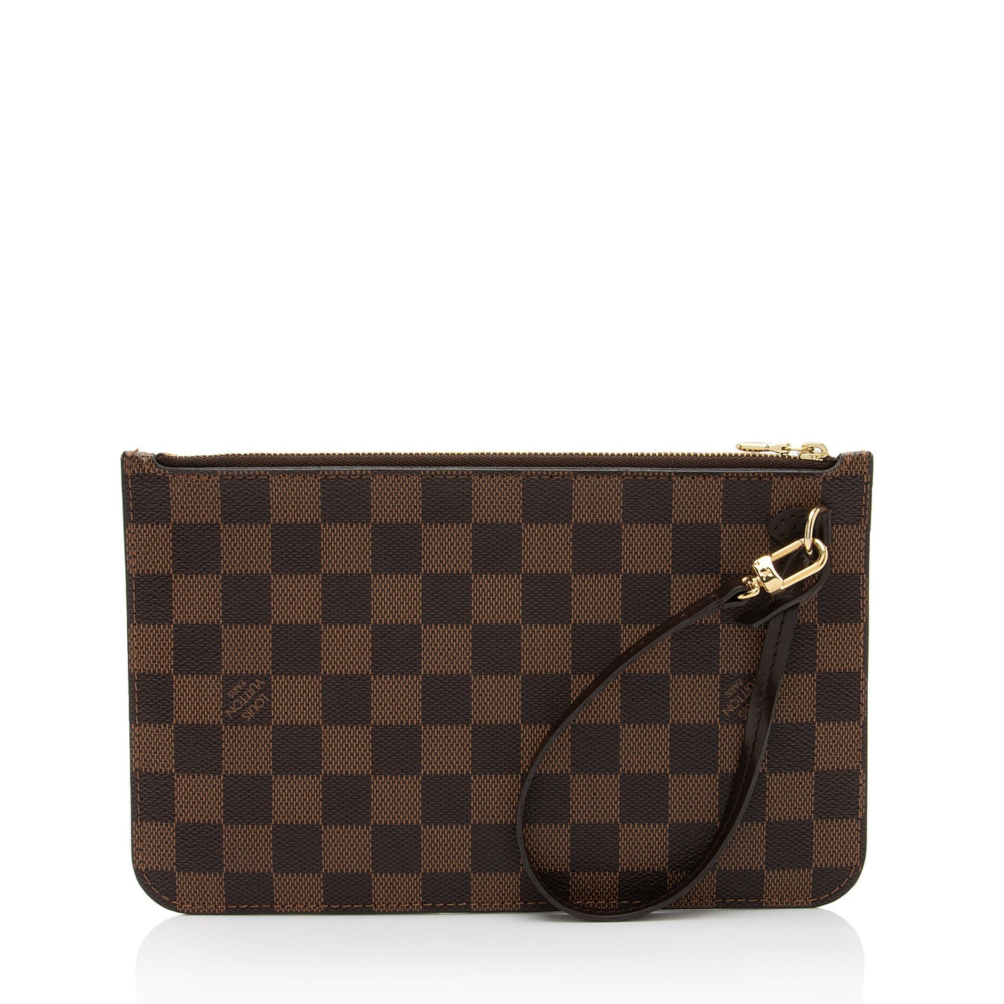 Louis Vuitton Damier Ebene Neverfull MM Pochette (SHF-GOdo3z)