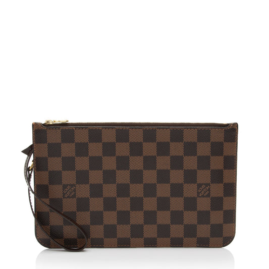 Louis Vuitton Damier Ebene Neverfull MM Pochette (SHF-mofaVU)