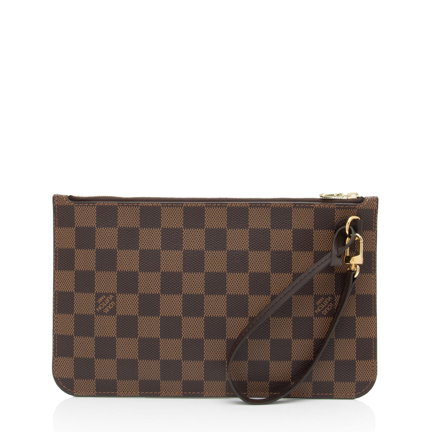 Louis Vuitton Damier Ebene Neverfull MM Pochette (SHF-Sk24c1)