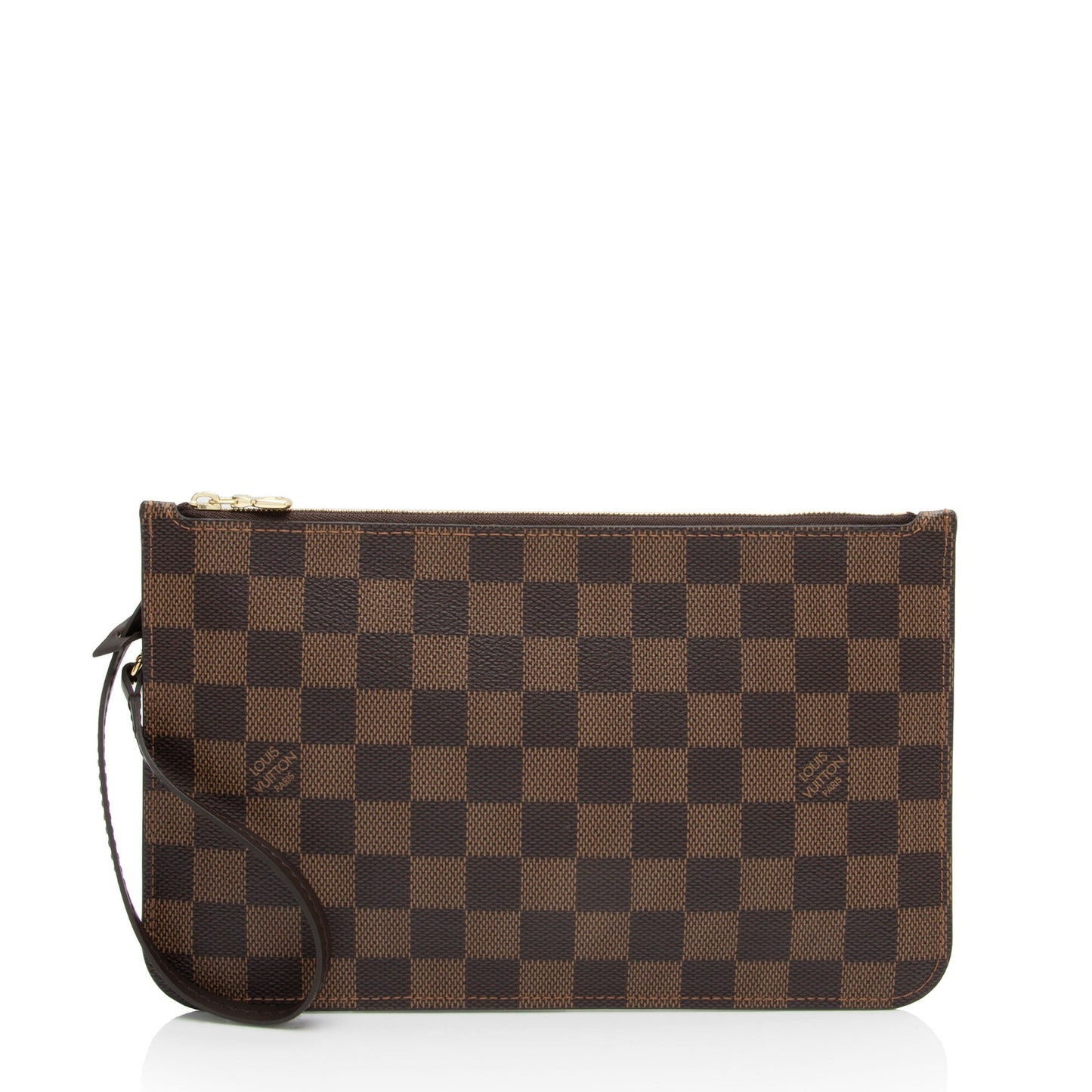 Louis Vuitton Damier Ebene Neverfull MM Pochette (SHF-Sk24c1)