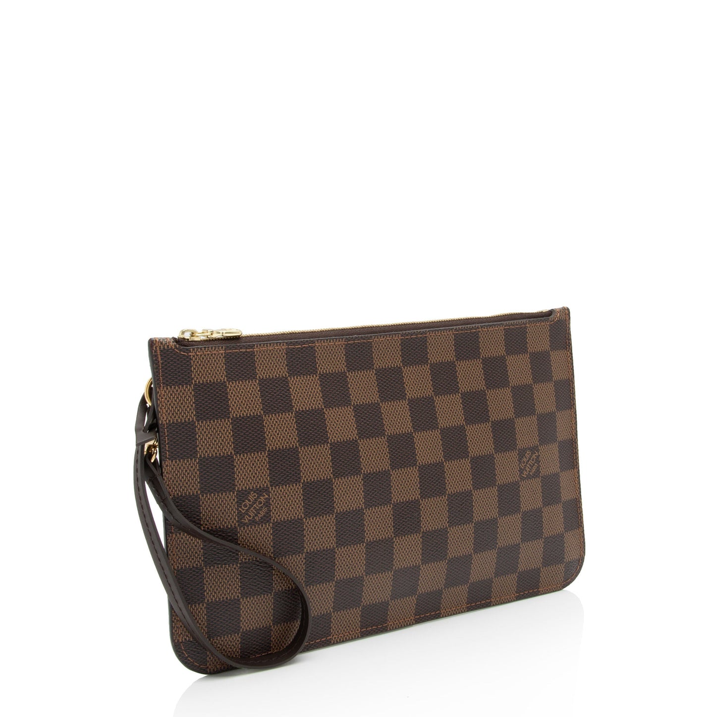 Louis Vuitton Damier Ebene Neverfull MM Pochette (SHF-Sk24c1)