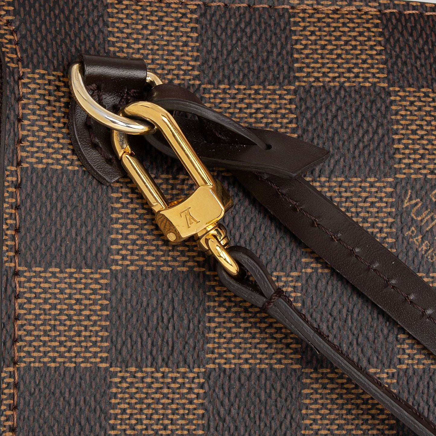 Louis Vuitton Damier Ebene Neverfull MM Pochette (SHF-Y4LVEC)