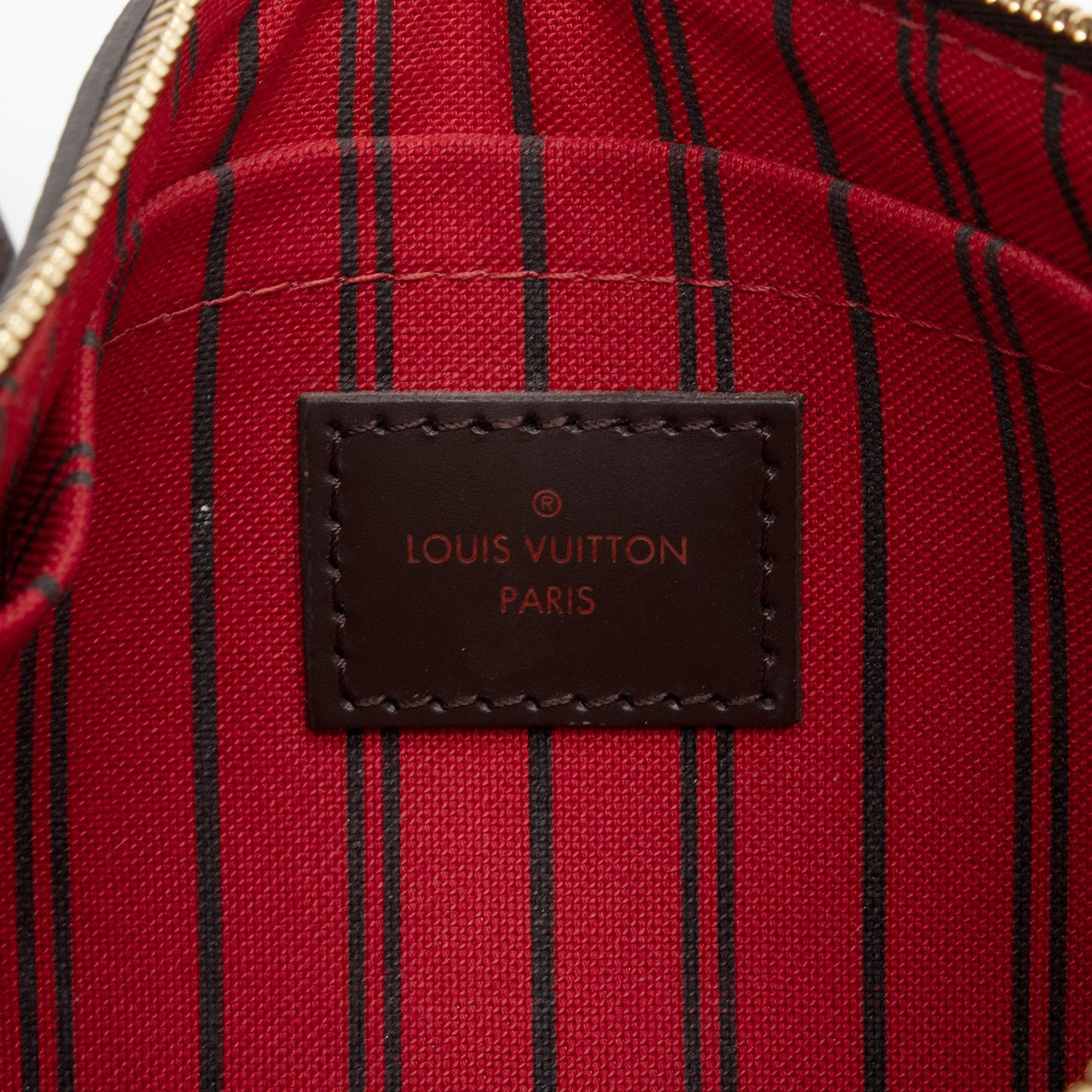 Louis Vuitton Damier Ebene Neverfull MM Pochette (SHF-Y4LVEC)