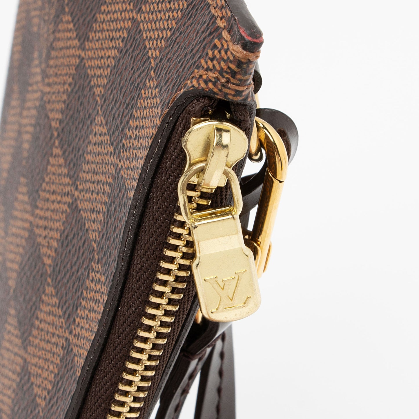 Louis Vuitton Damier Ebene Neverfull MM Pochette (SHF-iiFn5Y)