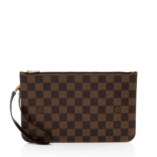 Louis Vuitton Damier Ebene Neverfull MM Pochette (SHF-uRfYF0)