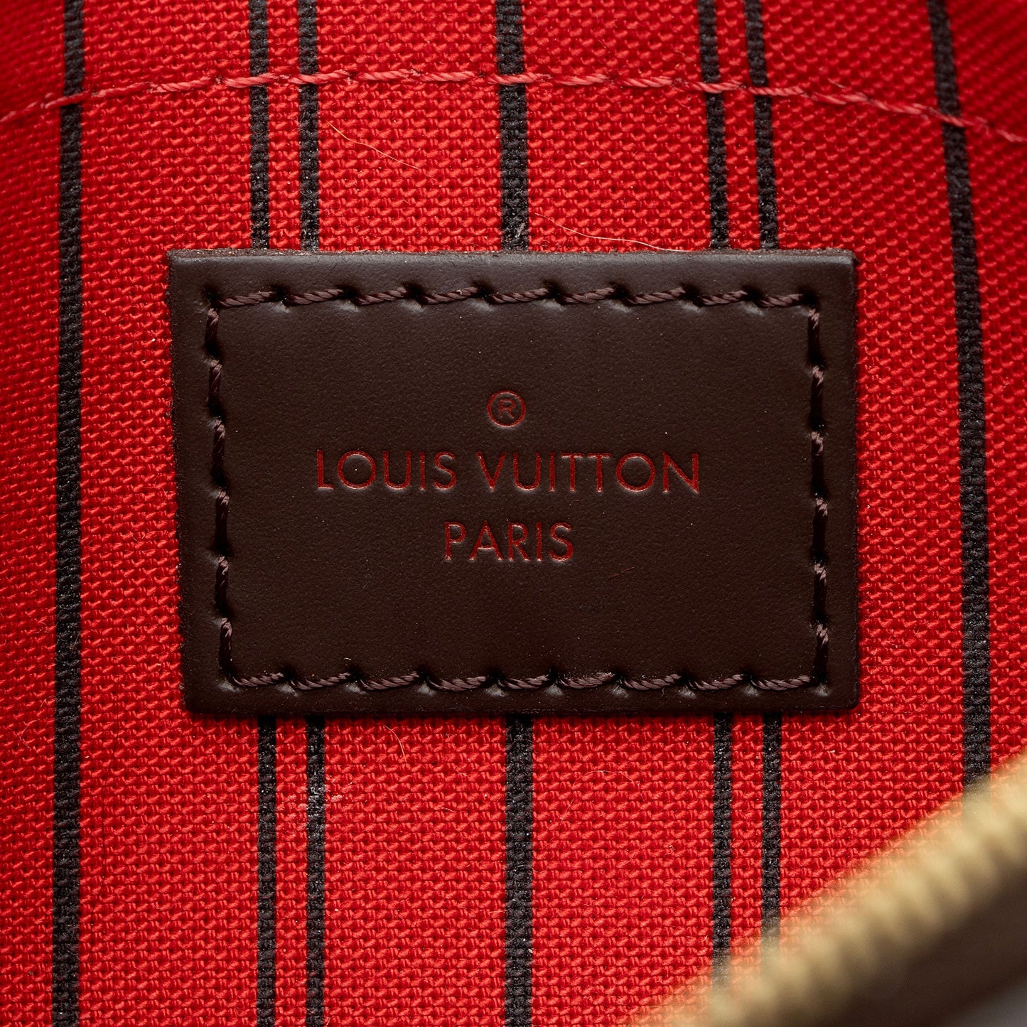 Louis Vuitton Damier Ebene Neverfull MM Pochette (SHF-uRfYF0)