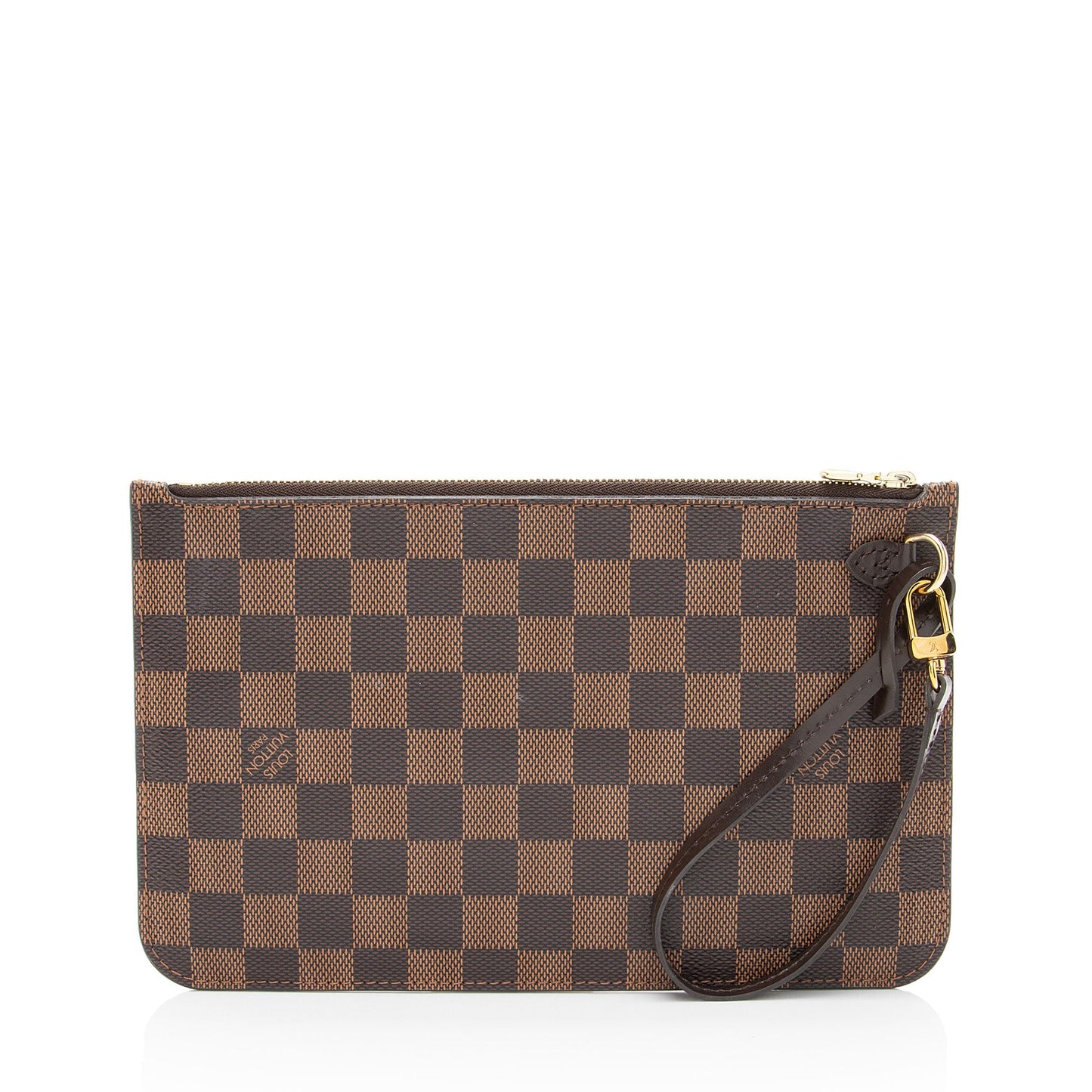 Louis Vuitton Damier Ebene Neverfull MM Pochette (SHF-T9Ww3O)