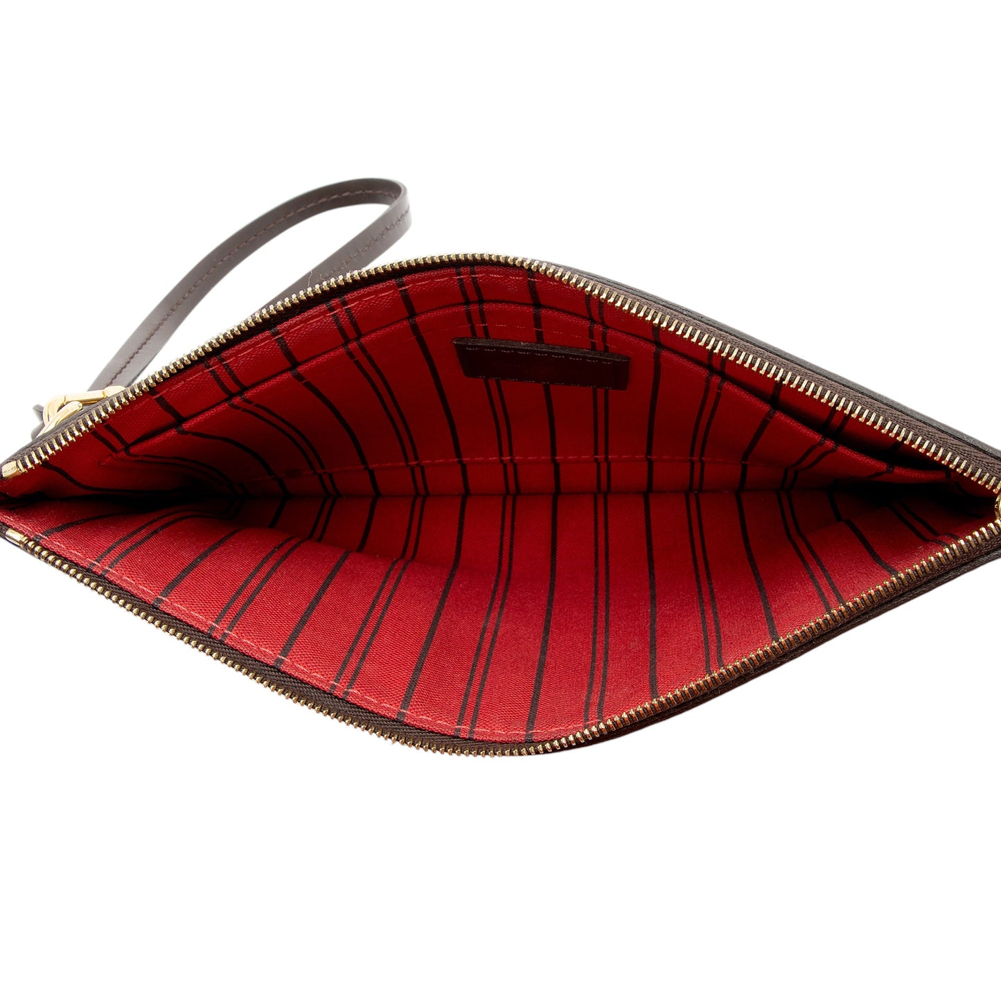 Louis Vuitton Damier Ebene Neverfull MM Pochette (SHF-vQdBuS)