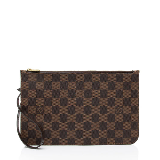 Louis Vuitton Damier Ebene Neverfull MM Pochette