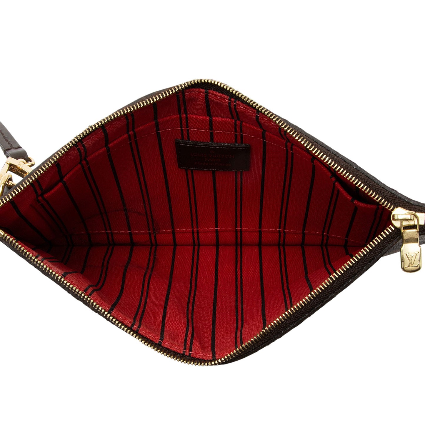 Louis Vuitton Damier Ebene Neverfull MM Pochette