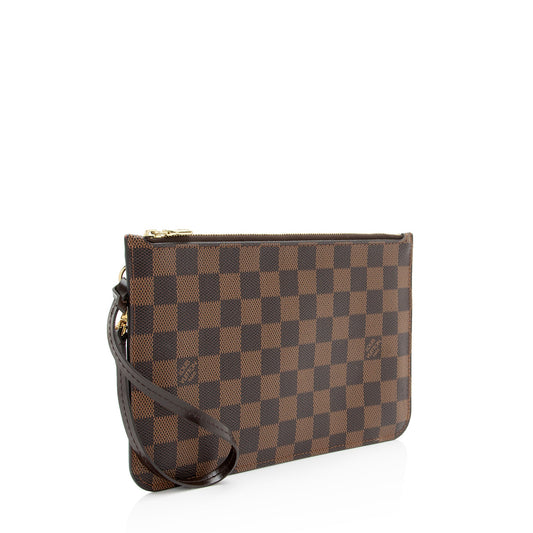 Louis Vuitton Damier Ebene Neverfull MM Pochette