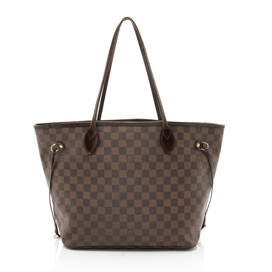 Louis Vuitton Damier Ebene Neverfull MM Tote -
