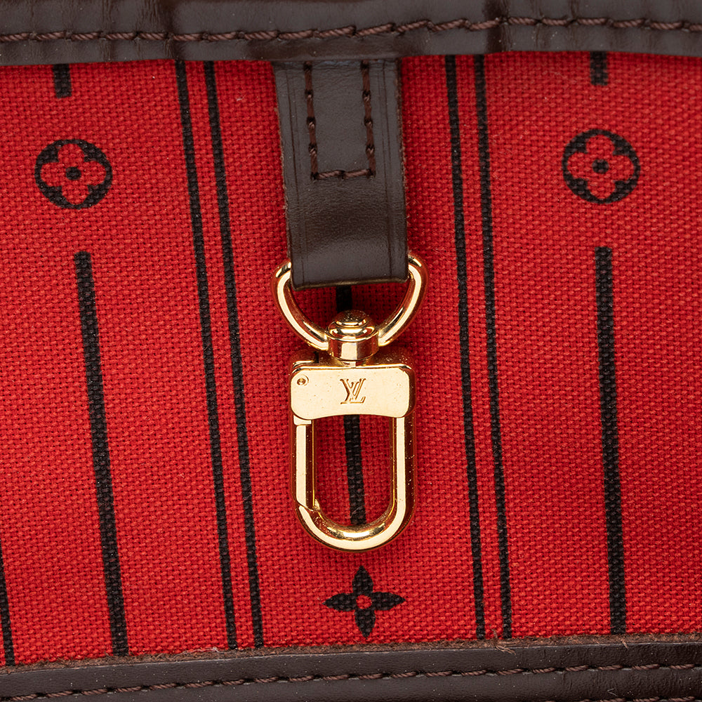 Louis Vuitton Damier Ebene Neverfull MM Tote -  (SHF-19445)