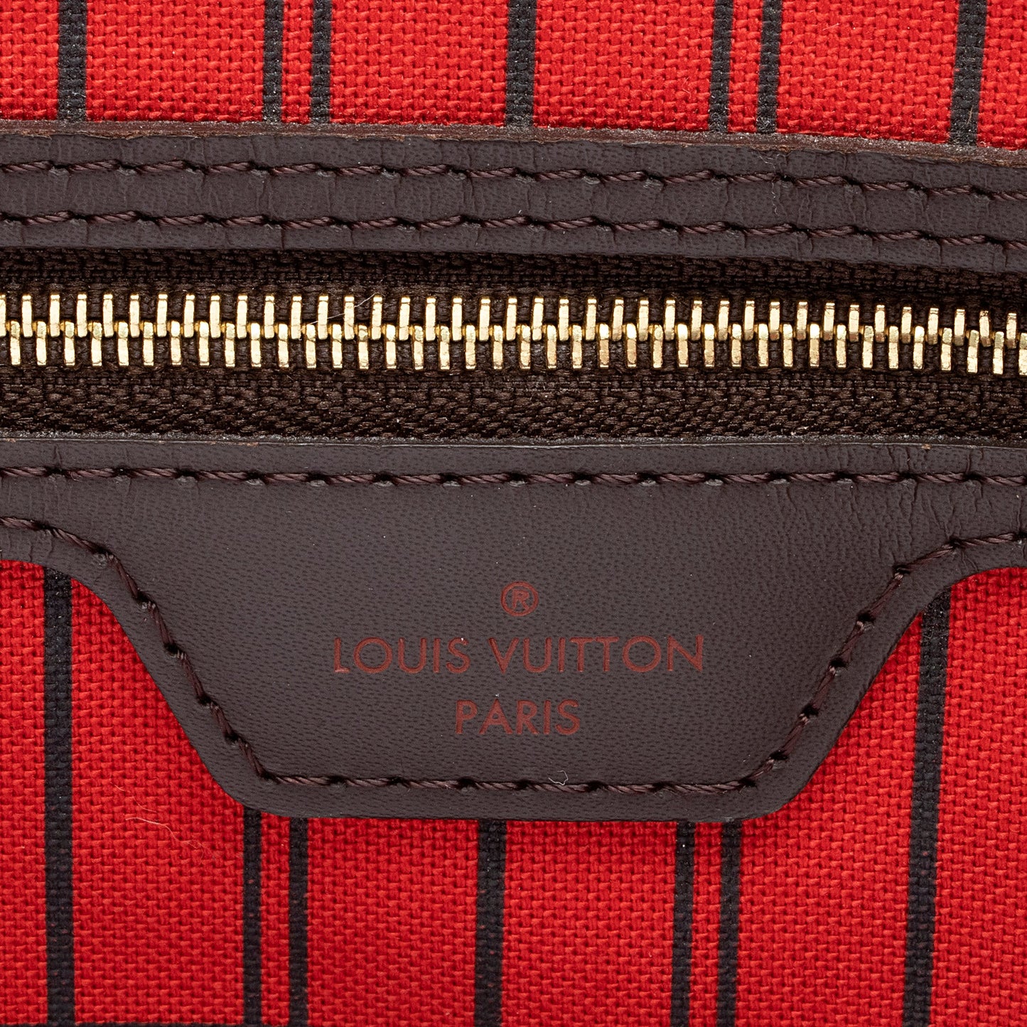 Louis Vuitton Damier Ebene Neverfull MM Tote (SHF-22350)