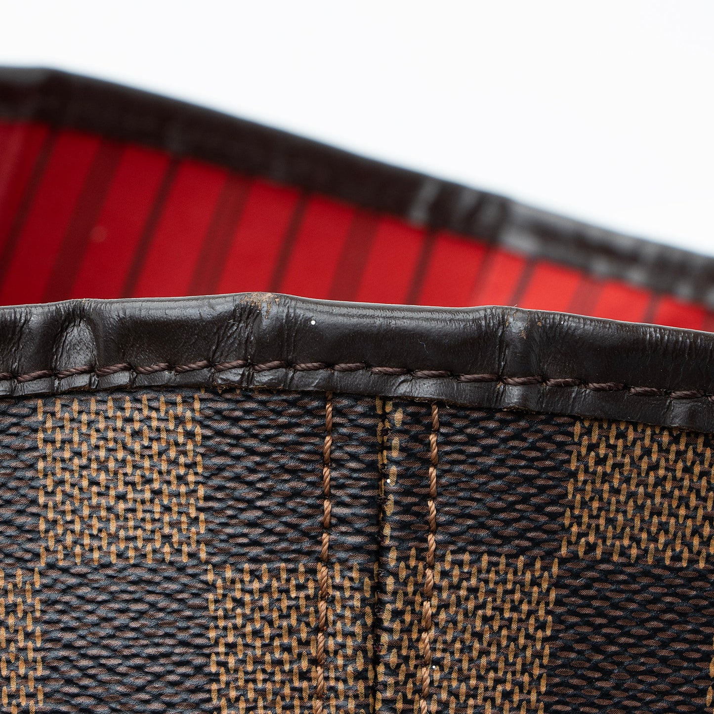 Louis Vuitton Damier Ebene Neverfull MM Tote (SHF-23215)