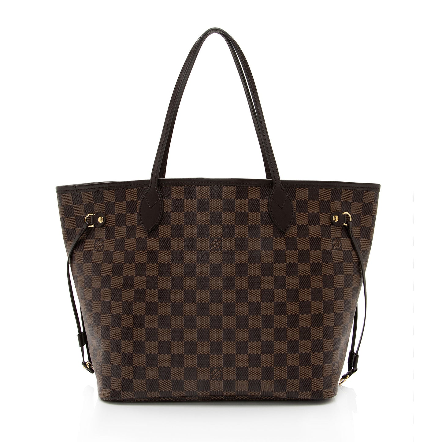 Louis Vuitton Damier Ebene Neverfull MM Tote (SHF-BrNtNW)