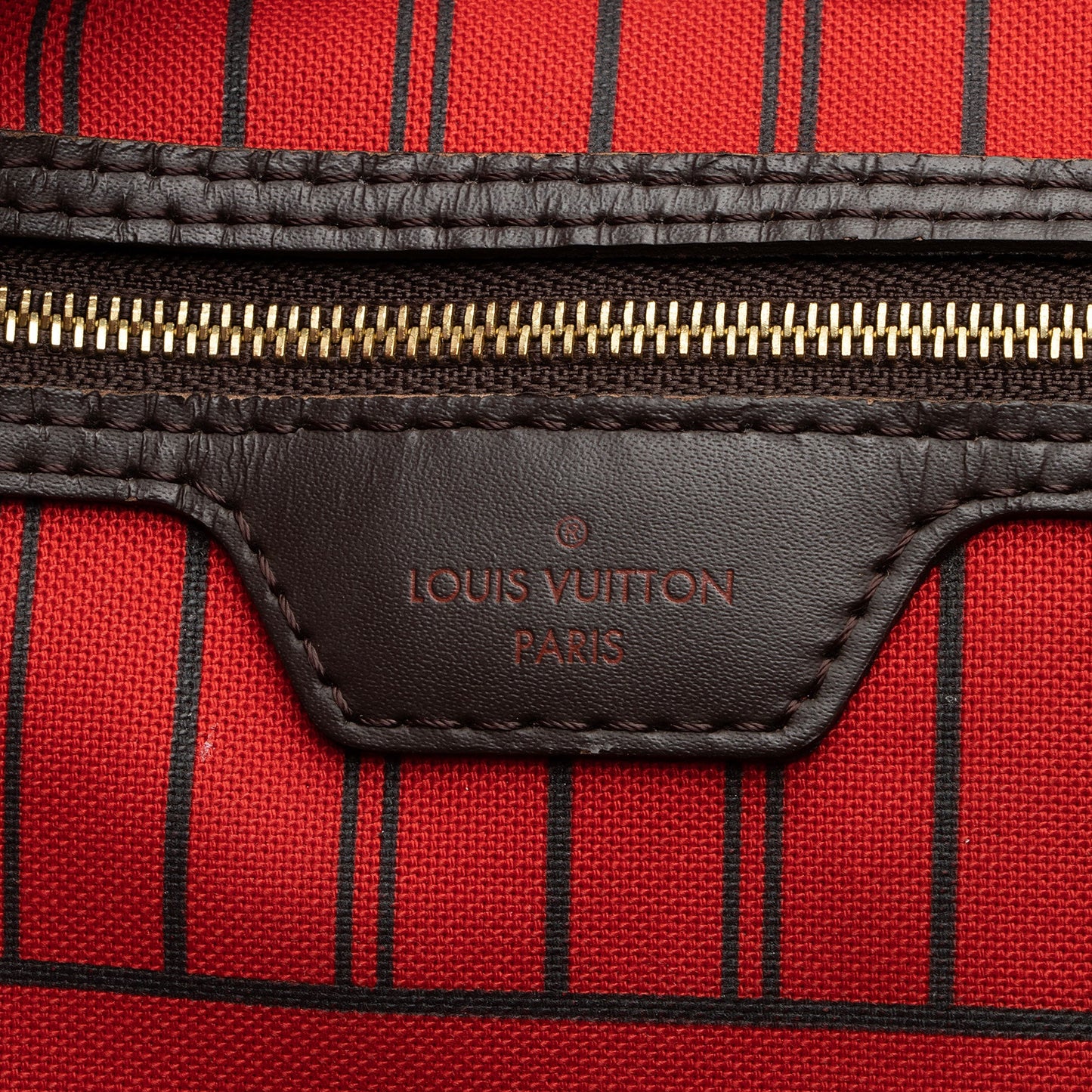 Louis Vuitton Damier Ebene Neverfull MM Tote (SHF-zro5UL)