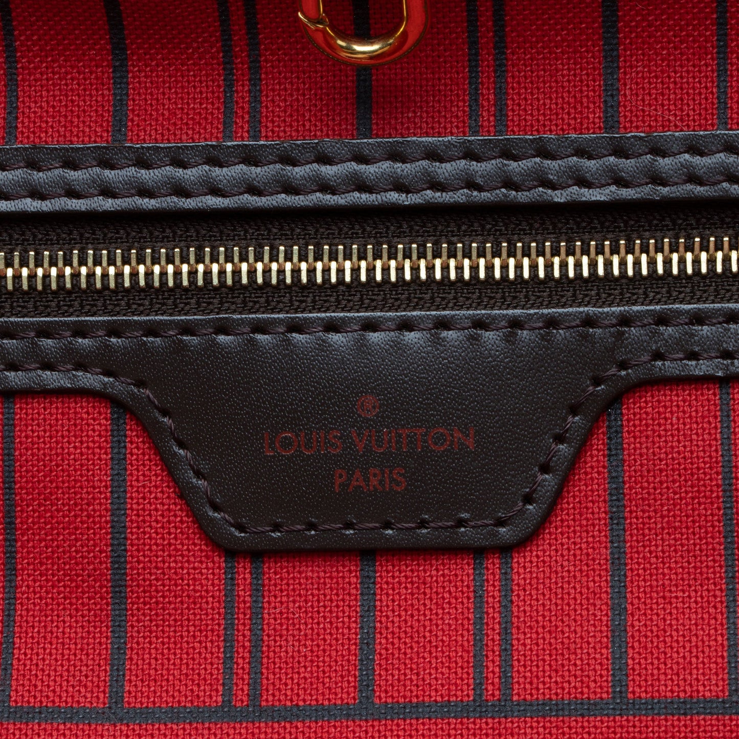 Louis Vuitton Damier Ebene Neverfull MM Tote (SHF-JgRumD)