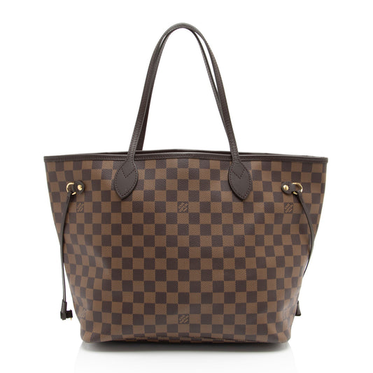 Louis Vuitton Damier Ebene Neverfull MM Tote (SHF-MGX6T7)