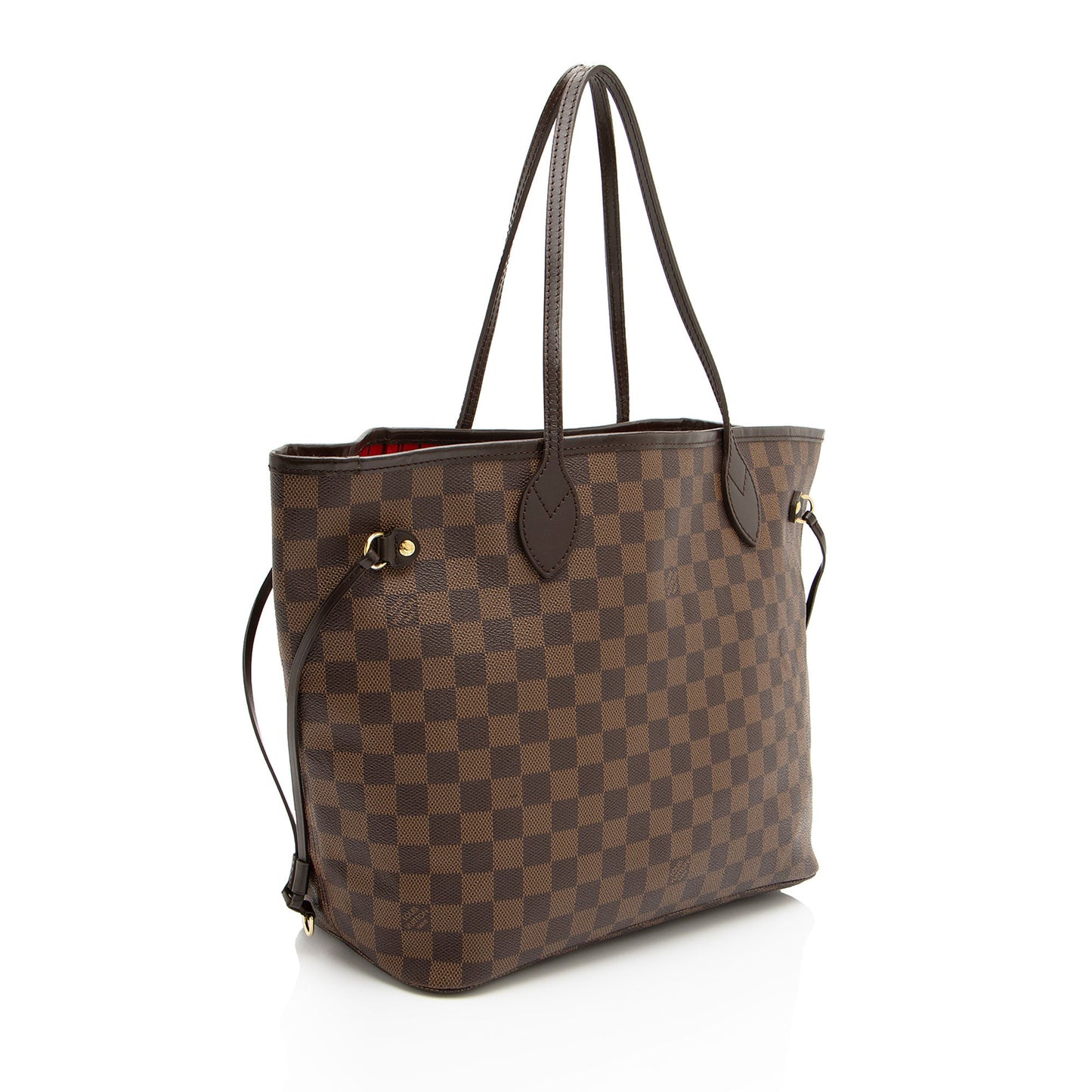 Louis Vuitton Damier Ebene Neverfull MM Tote (SHF-nNvGqX)